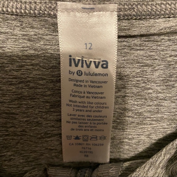 Ivivva Girl’s Zip-Up Jacket Size 12 - Picture 6 of 6